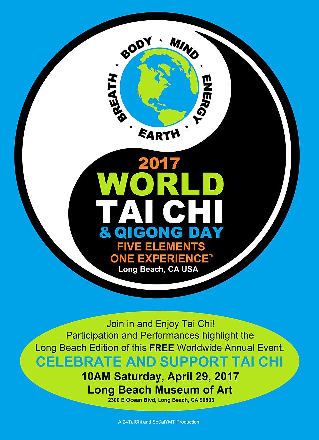 Plan to de-stress. There really is a World Tai Chi Day!